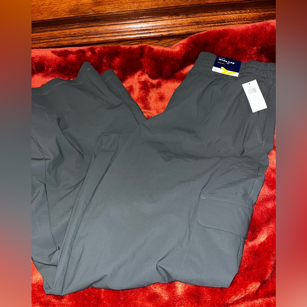 Old Navy Charcoal Wide Leg Pants